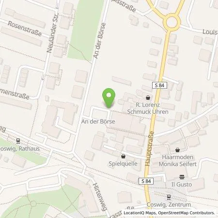 Standortübersicht der Tankstelle SachsenEnergie AG in 01640 Coswig