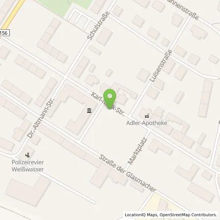 Standortübersicht der Tankstelle SachsenEnergie AG in 02943 Weißwasser