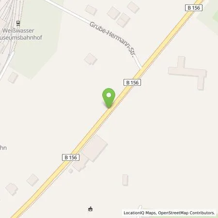 Standortübersicht der Tankstelle SachsenEnergie AG in 02943 Weißwasser /O.L.