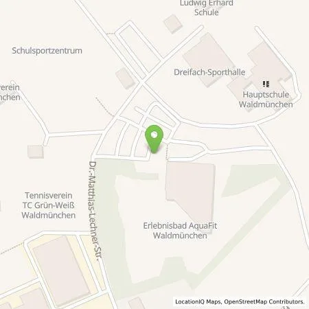 Standortübersicht der Tankstelle Stadtwerke Waldmünchen Eigenbetrieb in 93449 Waldmünchen