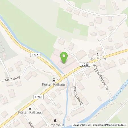 Standortübersicht der Tankstelle Kreissparkasse Köln AdöR in 51515 Kürten