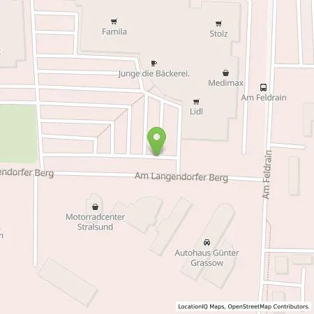 Standortübersicht der Tankstelle EnBW mobility+ AG und Co.KG in 18442 Lüssow