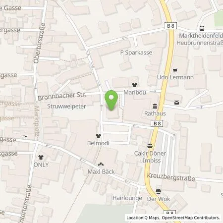 Standortübersicht der Tankstelle Energielösung GmbH in 97828 Marktheidenfeld