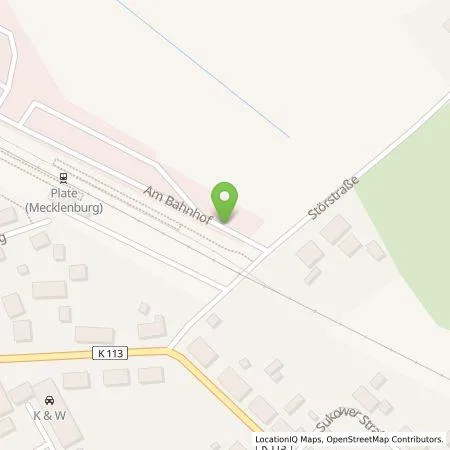 Standortübersicht der Tankstelle WEMAG AG in 19086 Plate