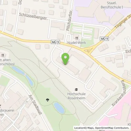 Standortübersicht der Tankstelle Energielösung GmbH in 84453 Mühldorf a. Inn