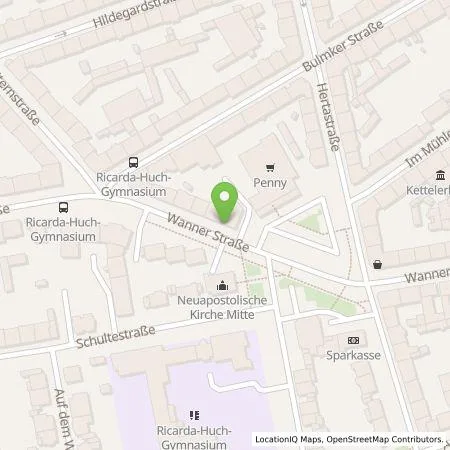 Standortübersicht der Tankstelle EnBW mobility+ AG und Co.KG in 45888 Gelsenkirchen