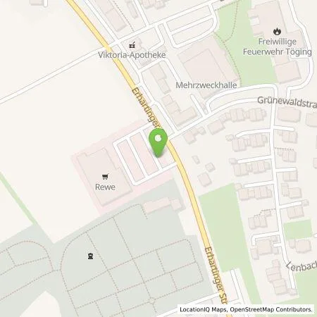 Standortübersicht der Tankstelle EnBW mobility+ AG und Co.KG in 84513 Töging a. Inn