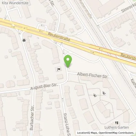 Standortübersicht der Tankstelle Energie- und Wasserversorgung Bonn/Rhein-Sieg GmbH in 53129 Bonn