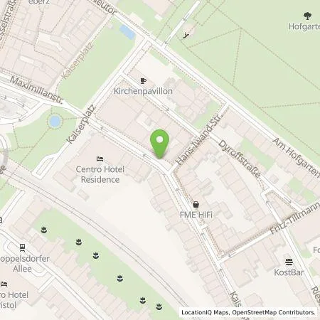 Standortübersicht der Tankstelle Energie- und Wasserversorgung Bonn/Rhein-Sieg GmbH in 53113 Bonn