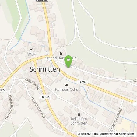 Standortübersicht der Tankstelle Mainova AG in 61389 Schmitten im Taunus