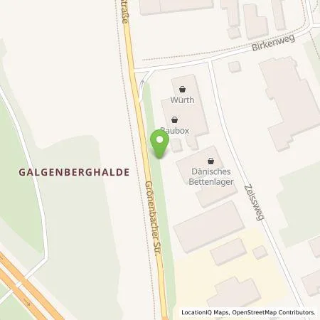 Standortübersicht der Tankstelle e-con AG in 87700 Memmingen