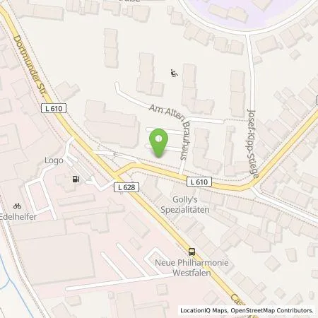 Standortübersicht der Tankstelle EnBW mobility+ AG und Co.KG in 45665 Recklinghausen