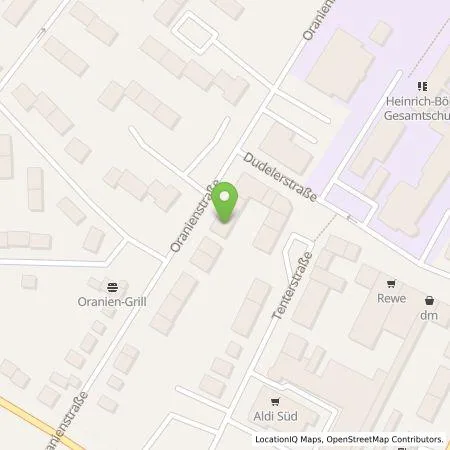 Standortübersicht der Tankstelle Energieversorgung Oberhausen AG in 46147 Oberhausen