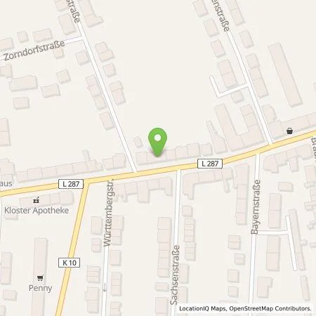 Standortübersicht der Tankstelle Energieversorgung Oberhausen AG in 46149 Oberhausen