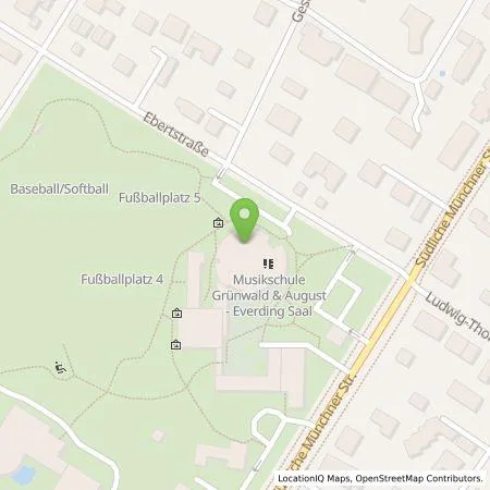 Standortübersicht der Tankstelle Gemeinde Grünwald in 82031 Grünwald