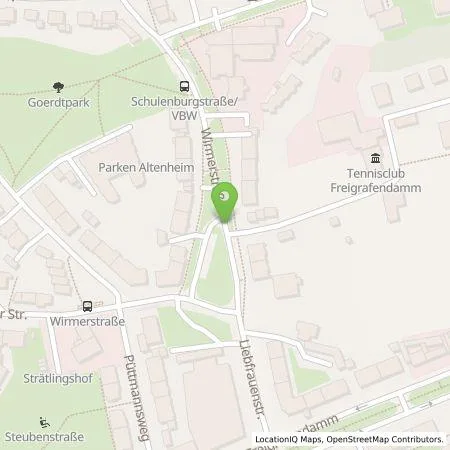 Standortübersicht der Tankstelle HOCHTIEF Ladepartner GmbH in 44803 Bochum