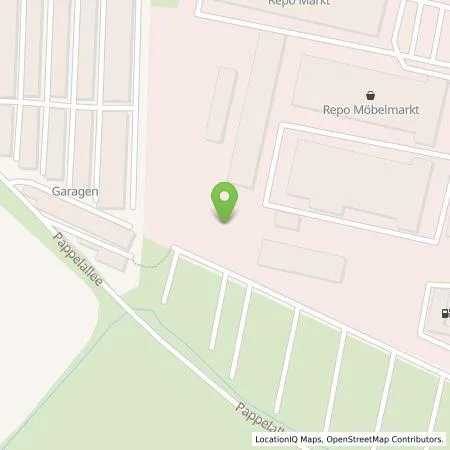 Standortübersicht der Tankstelle Lausitz Energie Kraftwerke AG in 03222 Lübbenau /Spreewald