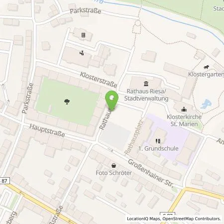 Standortübersicht der Tankstelle ESAM Energieservice und Arealmanagement GmbH in 01589 Riesa