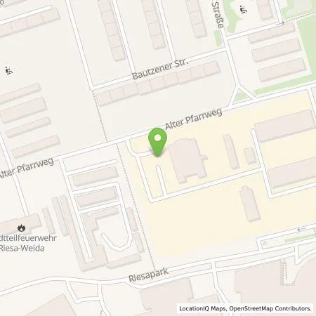 Standortübersicht der Tankstelle ESAM Energieservice und Arealmanagement GmbH in 01587 Riesa