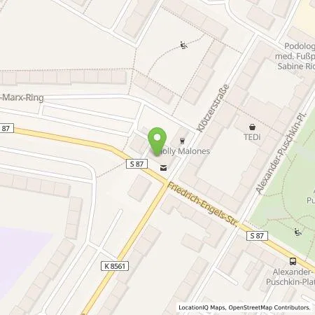 Standortübersicht der Tankstelle ESAM Energieservice und Arealmanagement GmbH in 01587 Riesa