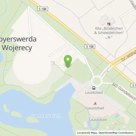 Standortübersicht der Tankstelle Versorgungsbetriebe Hoyerswerda GmbH in 02977 Hoyerswerda