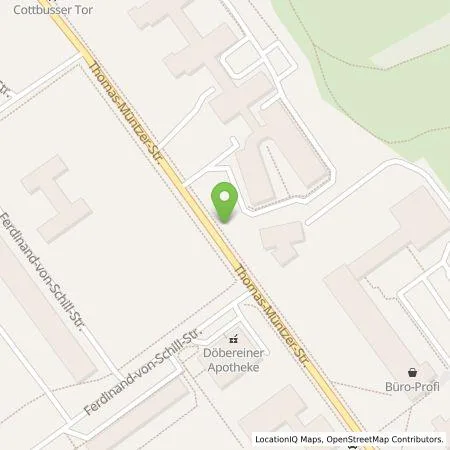 Standortübersicht der Tankstelle Versorgungsbetriebe Hoyerswerda GmbH in 02977 Hoyerswerda