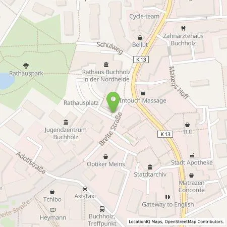 Standortübersicht der Tankstelle Buchholz Digital GmbH in 21244 Buchholz