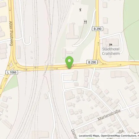 Standortübersicht der Tankstelle ecoSWITCH AG in 74564 Crailsheim