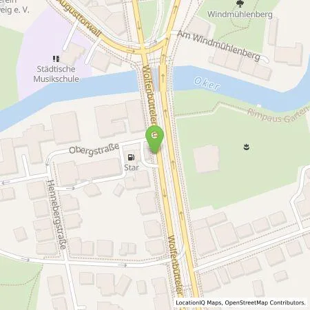 Standortübersicht der Tankstelle BS|ENERGY, Braunschweiger Versorgungs-AG & Co. KG in 38124 Braunschweig