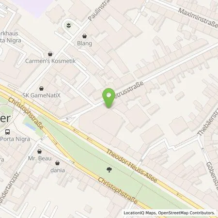 Standortübersicht der Tankstelle SWT Anstalt des öffentlichen Rechts der Stadt Trier in 54292 Trier