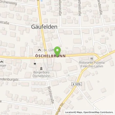 Standortübersicht der Tankstelle deer GmbH in 71126 Gäufelden