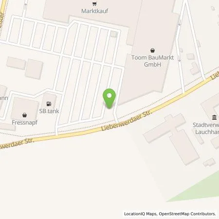 Standortübersicht der Tankstelle EnBW mobility+ AG und Co.KG in 01979 Lauchhammer
