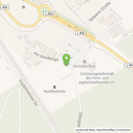 Standortübersicht der Tankstelle GLS Mobility GmbH in 67105 Schifferstadt