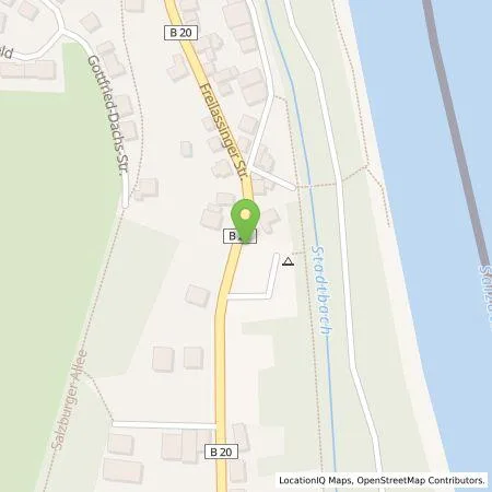 Standortübersicht der Tankstelle Mer Germany GmbH in 83410 Laufen