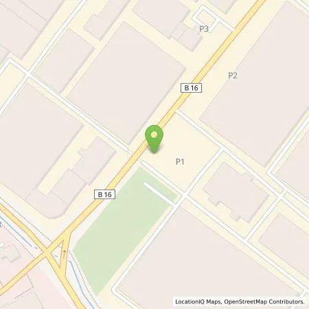 Standortübersicht der Tankstelle Mer Germany GmbH in 87719 Mindelheim