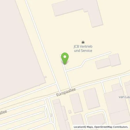 Standortübersicht der Tankstelle JCB Deutschland GmbH in 50226 Frechen