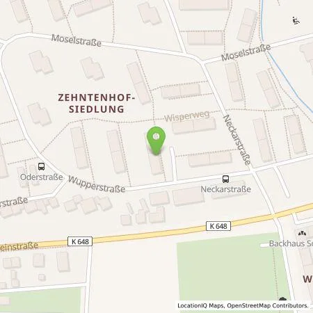 Standortübersicht der Tankstelle SOLARIMO GmbHim in 65201 Wiesbaden