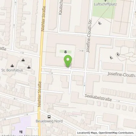 Standortübersicht der Tankstelle KairosBlue Asset Management GmbH in 50733 Köln