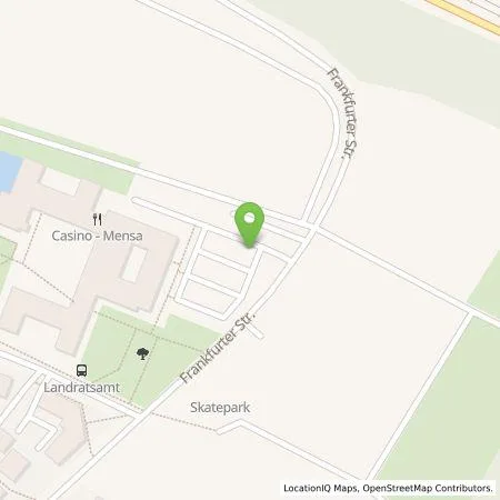 Standortübersicht der Tankstelle Mainova AG in 65719 Hofheim