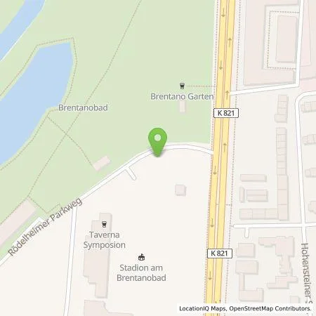 Standortübersicht der Tankstelle Mainova AG in 60489 Frankfurt am Main