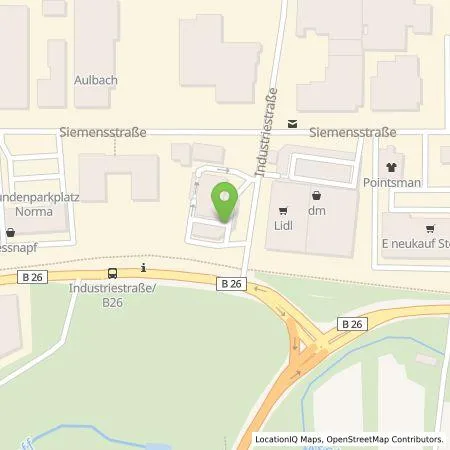 Standortübersicht der Tankstelle Shell Deutschland GmbH in 63768 Hösbach