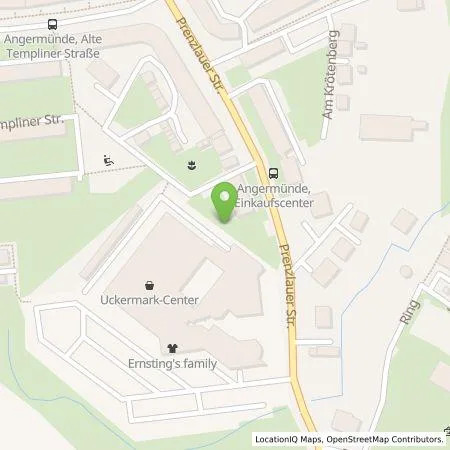 Standortübersicht der Tankstelle Shell Deutschland GmbH in 16278 Angermünde