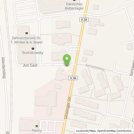 Standortübersicht der Tankstelle Shell Deutschland GmbH in 21217 Seevetal