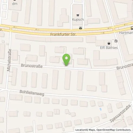 Standortübersicht der Tankstelle Stadtwerke Würzburg AG in 97082 Würzburg