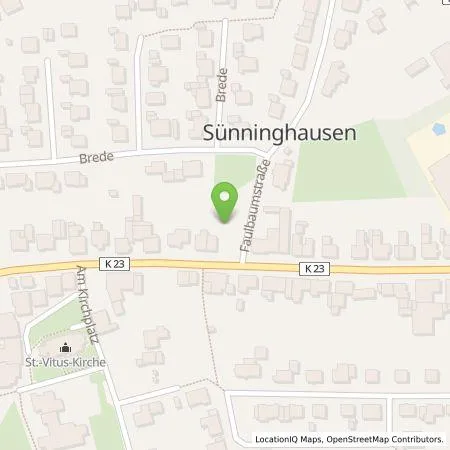 Standortübersicht der Tankstelle Stadtwerke Ostmünsterland GmbH & Co. KG in 59302 Oelde