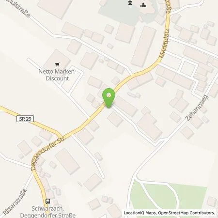 Standortübersicht der Tankstelle Energielösung GmbH in 94374 Schwarzach