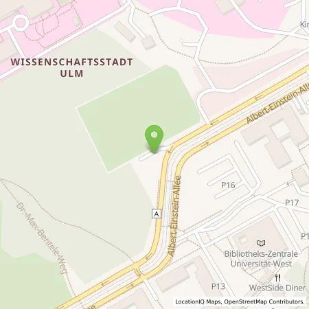 Standortübersicht der Tankstelle SWU Energie GmbH in 89081 Ulm