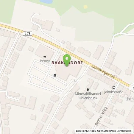 Standortübersicht der Tankstelle EnBW mobility+ AG und Co.KG in 45478 Mülheim an der Ruhr