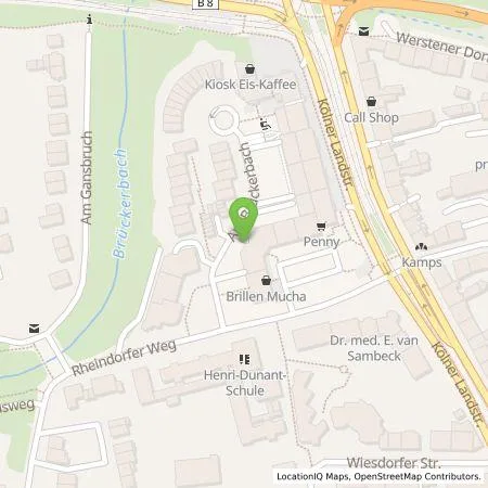 Standortübersicht der Tankstelle Stadtwerke Düsseldorf AG in 40591 Düsseldorf