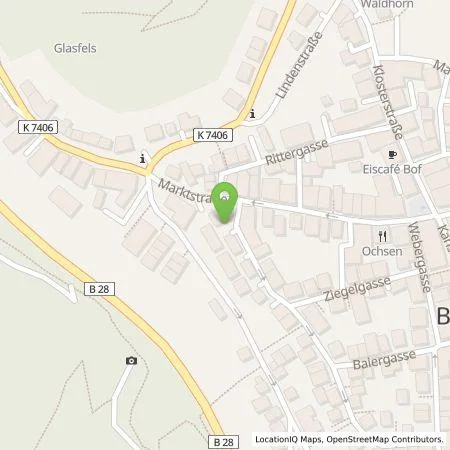 Standortübersicht der Tankstelle SWU Energie GmbH in 89143 Blaubeuren